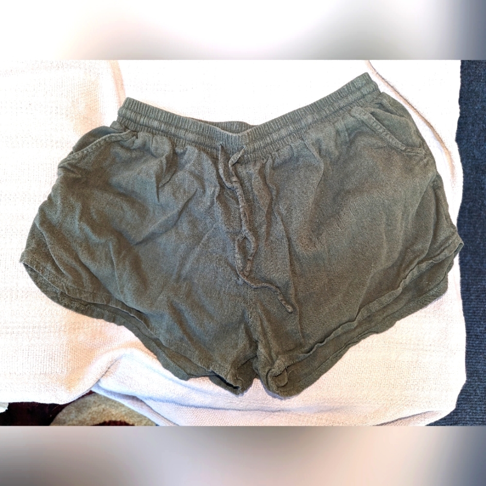 Army Green Shorts